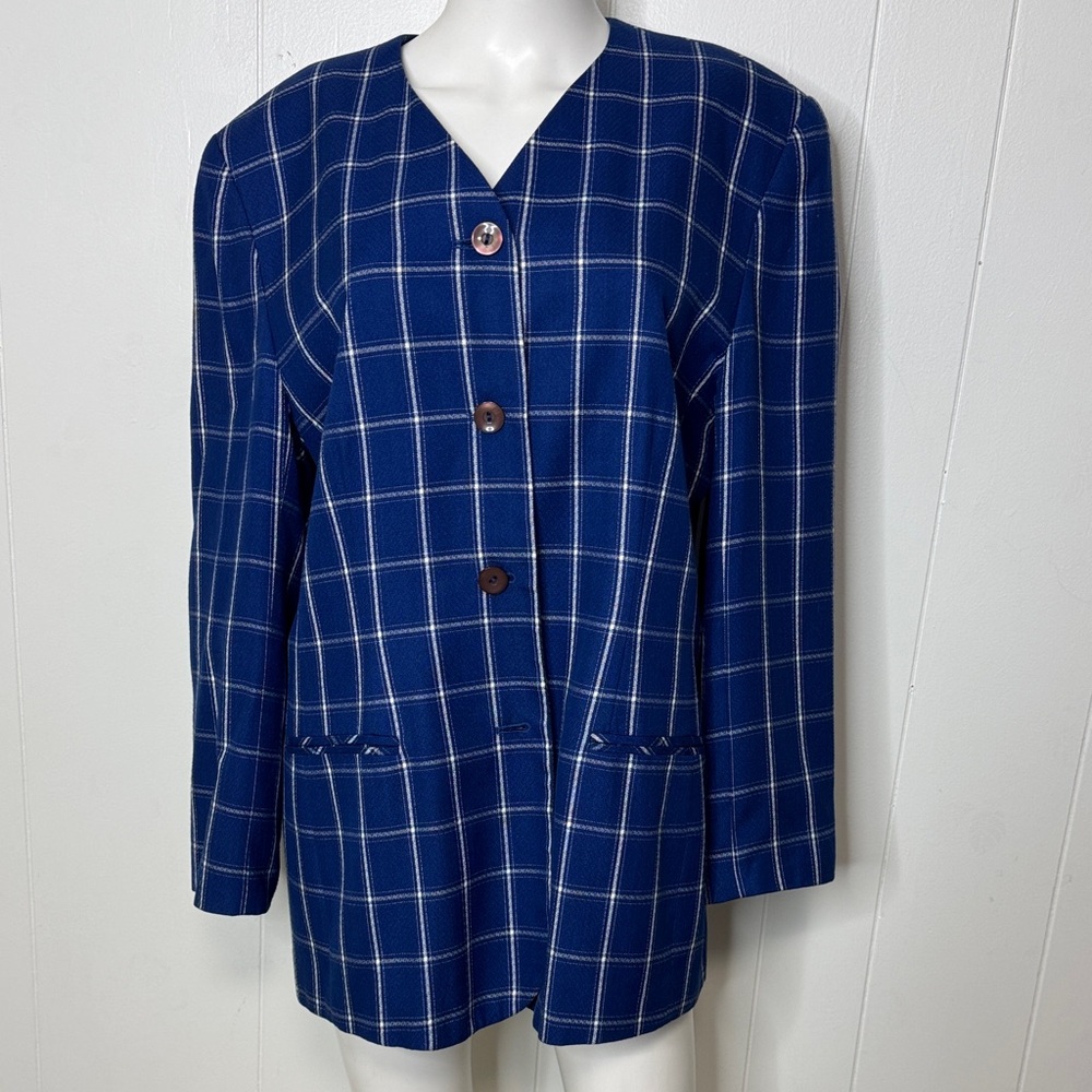 Pendleton blue jacket coat women’s 16